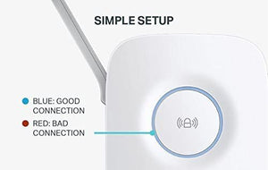 TP-Link AC1200 Wi-Fi Range Extender | Gigabit Ethernet Port |Compact | Intelligent Signal LED Ring (RE350) (Renewed)