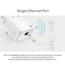 Load image into Gallery viewer, TP-LINK TL-WA860RE IEEE 802.11n 300 Mbps Wireless Range Extender - ISM Band - Wall Mountable
