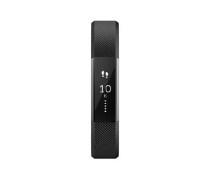 Fitbit Alta Large 6.7-8.1 Inch Auto Exercise Recognition Fitness Tracker, Silver/Black (Non-Retail Packaging)