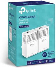 Load image into Gallery viewer, TP-Link AV1000 Gigabit Powerline ethernet Adapter kit, Powerline speeds Up to 1000Mbps (TL-PA7010 KIT) (Renewed)
