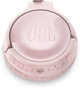 JBL TUNE 600BTNC - Noise Cancelling On-Ear Wireless Bluetooth Headphone - Pink (Renewed)