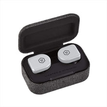 Load image into Gallery viewer, Master Dynamic mw07 go True Wireless Earphones Water Resistant Earbuds Sport Travel Bluetooth Lightweight inear Headphones Grey renewed
