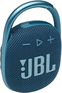 JBL 2 Pack Clip 4 Waterproof Wireless Audio Bluetooth Speaker Bundle (Blue)