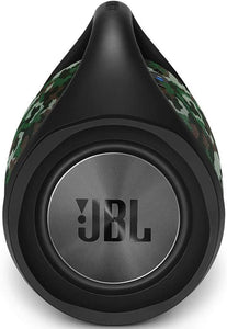 JBL Boombox Portable Bluetooth Waterproof Speaker (Black) (Renewed)