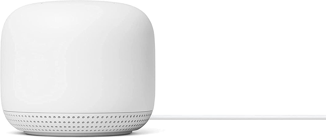 Google - Nest WiFi - WiFi Router Add On Access Point, Snow (Renewed)