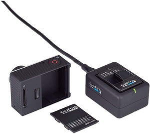 GoPro Dual Battery Charger for HERO3+/HERO3) (GoPro Official Accessory) (Renewed)